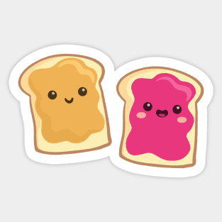 pbj (raspberry) Sticker